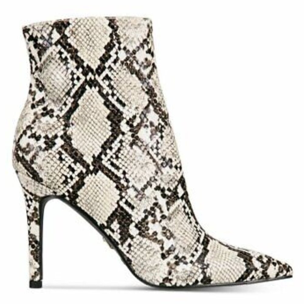 Thalia Sodi “Rylie” Snakeskin Stiletto Ankle Boots - Size 9M